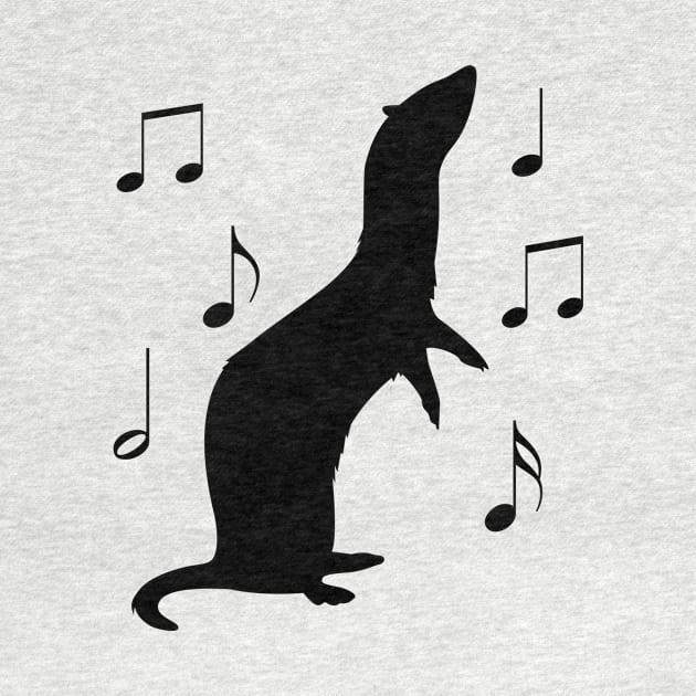 Cute Ferret Dancing to Music by PenguinCornerStore